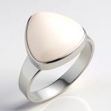 Cavill - Witte Labradoriet Ring 9,35 ct - 925 Sterling Zilver Gerhodineerd