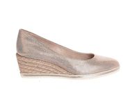 Tamaris Dames 1-22313-44 Damespumps, Lt Gold Struct, 40 EU