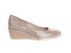 Tamaris Dames 1-22313-44 Damespumps, Lt Gold Struct, 40 EU