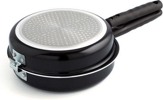Quid Gastro Fun Omeletpan - 20 cm - Aluminium - Zwart
