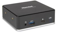 Pd8000 Hamlet HDKC-PD8000 laptop dock & poortreplicator Bedraad USB 3.2 Gen 1 (3.1 Gen 1) Type-C Zwart