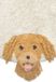 Lorena Canals Tapis rond lavable pour chien 140 cm