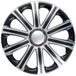 Start Modena zwart/grijs 16" autohoesset in doos
