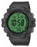 CASIO AE-1500WHC horloge, herenmodel, zwart, quartz, digitaal, waterdicht tot 10 bar, batterijduur 10 jaar