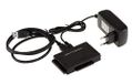 KALEA-INFORMATIQUE Convertoradapter voor IDE 40 44 en SATA 2,5 3,5 naar USB 3.0 harde schijven, ondersteunt 3 schijven tegelijk (USB3 5G)