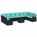 vidaXL Banc de jardin