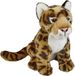 Ravensden knuffel Jaguar luipaard - 28 cm - bruin gevlekt - pluche - wilde dieren knuffel