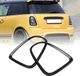 2-Pack Housse de feu arrière pour voiture - Noir brillant
