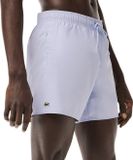Lacoste Medium Cut Zwemshort Heren - Lichtblauw - Maat L