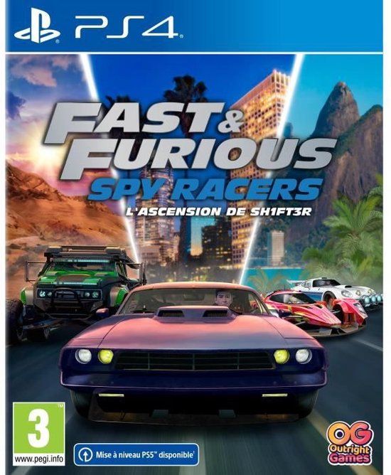 Outright Games Fast & Furious: Spy Racers L'ascension de SH1FT3R - PlayStation 4
