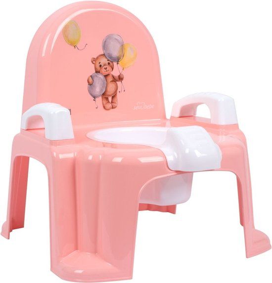 Babystartup Plaspotje - Roze - Potty - WC potje baby - Potty training - Hoogte instelbaar