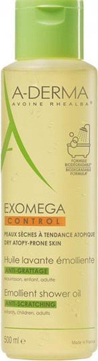 A-Derma A-derma Exomega Control Washing Oil Emollient Anti-gratting 500ml