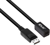 CLUB3D Mini DisplayPort 1.4 to DisplayPort Extension Cable - 1m - 8K60Hz