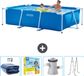 Intex Rechthoekig Frame Zwembad - 260 x 160 x 65 cm - Blauw