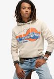 Superdry Outdoor Gestreepte Hoodie met Afbeelding Heren