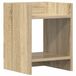 vidaXL Plantenstandaard Sonoma Eiken 30 x 30 x 40 cm Bewerkt Hout