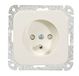 OPUS® 1 geaard stopcontact "International" uitvoering Frankrijk, Polen en België, kleur zuiver wit