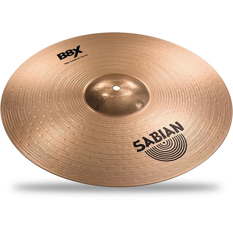 Sabian B8X 17 inch Thin Crash Cymbals