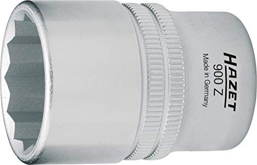 HAZET Socket Wrench Double Hexagon 900Z-26 26mm | 1/2 inch Drive