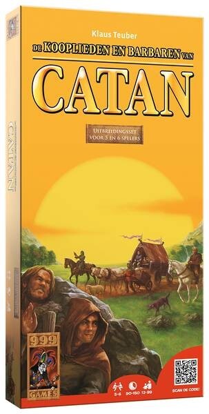 999 Games De Kolonisten van Catan: Kooplieden & Barbaren 5/6 spelers