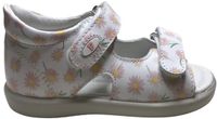 Falcotto - New River - Sandalen - Kinderen - Unisex - Maat 26 - Wit Kamille - Leer - Klittenband