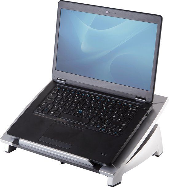 Fellowes Office Suites Laptopstandaard - Verstelbaar - Zwart/Zilver