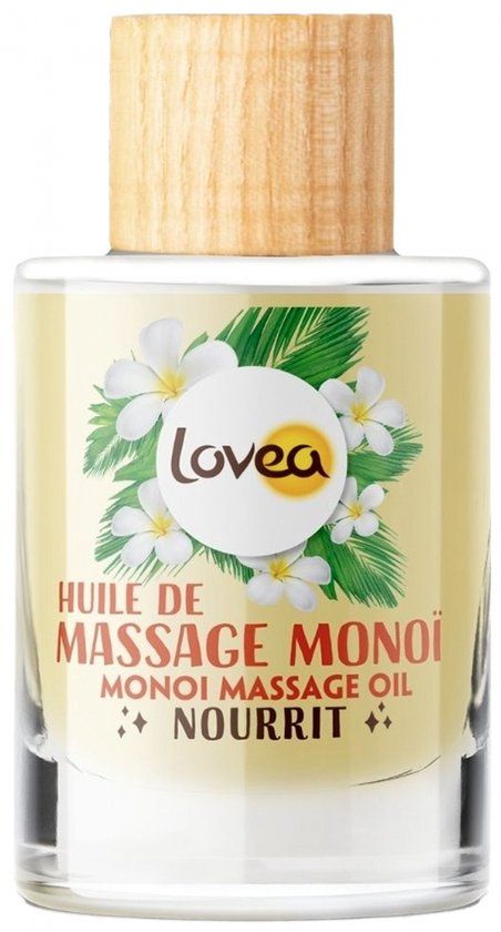 Lovea Bio Lovea Monoi massageolie voedend 50 Milliliter