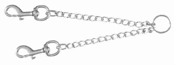 TRIXIE Koppelketting 42 cm / 2 cm ( Hondenriem )