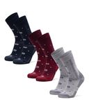 DANISH ENDURANCE Wandelsokken - Ademend Merino Wol met Blarenbescherming - Unisex - 3 Paar - Maat 35-38