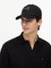 Tommy Hilfiger Casquette 'Hilfiger Flag Patch Gabardine Baseball' noir