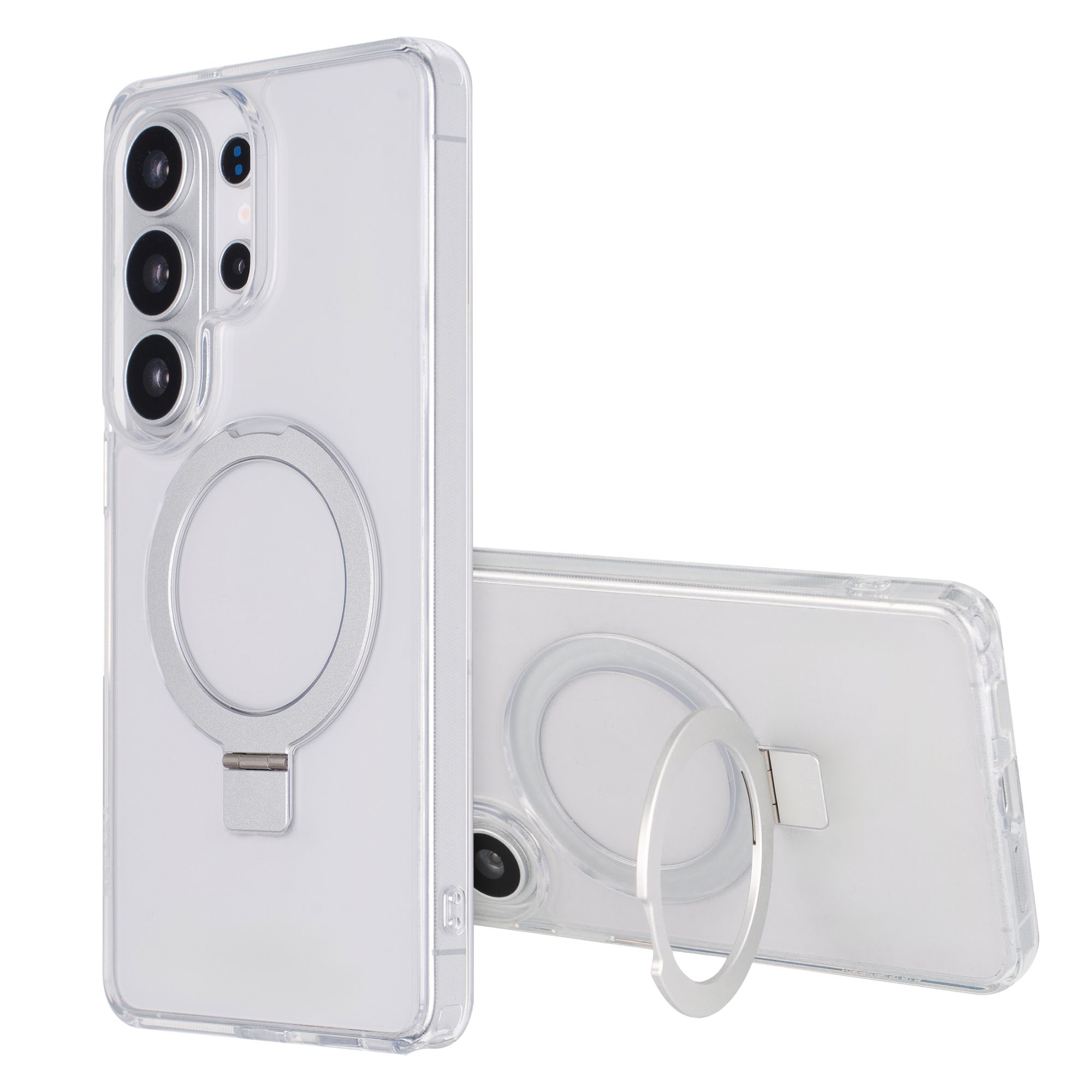 Accezz Ring Stand Backcover met MagSafe Samsung Galaxy S26 Ultra - Transparant