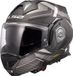 LS2 FF901 Advant X C Horizon Systeemhelm - Zilver Grijs - Maat XL