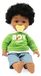 Poupée interactive, 42 cm, avec sucette, cheveux brossables, convient aux enfants à partir de 2 ans