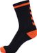 Hummel Kindersokken Elite Indoor Zwart/Neonoranje Maat 27-30