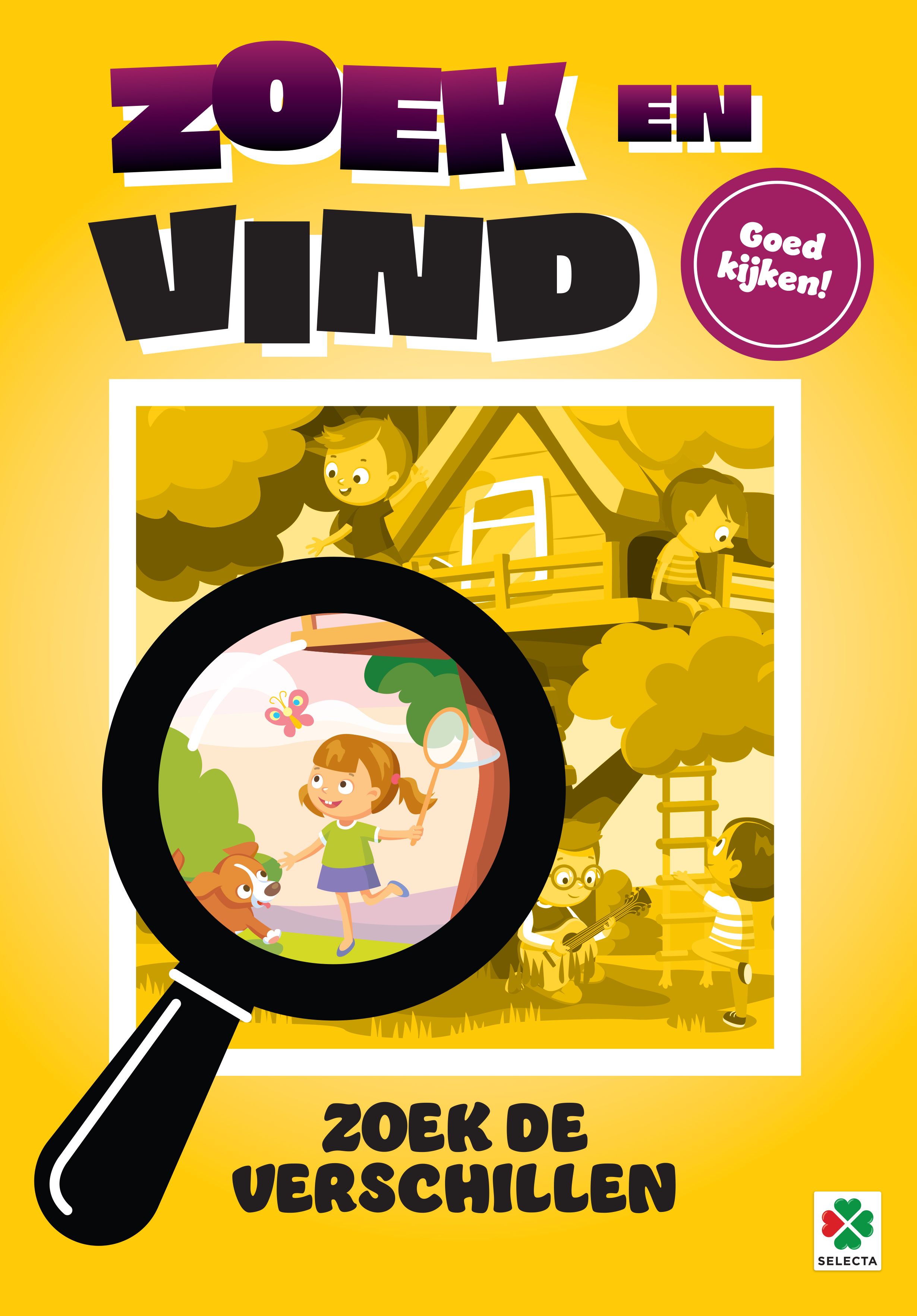 Selecta Panda Selecta Zoek en vind: Zoek de verschillen - Doeboek