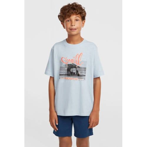 O'Neill T-shirt lichtblauw