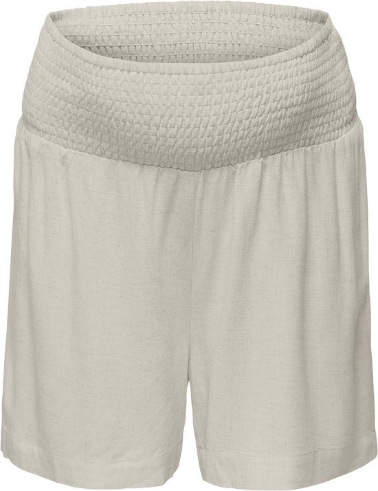 ONLY MATERNITY ONLY OLMSIESTA LINEN SMOCK SHORTS WVN NOOS Dames Bermuda shorts XXL