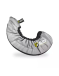 Elite Pro Ijshockey Schaatsbeschermer - Zilver - Senior L 6-9 (eu 40-44)