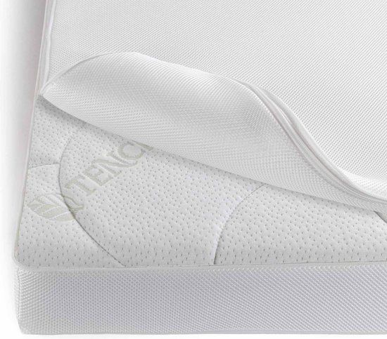 ZZZOO ABZ Airgosafe Koala Babymatras - 60 x 120 cm - Wit
