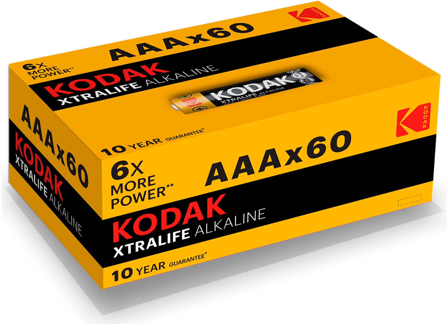 Kodak Batterijen XTRA LIFE AAA 60 stuks