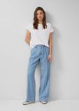 s.Oliver Jeans-Hose SURI Bootcut Fit Vrouwen W46 X L32 Blauw Katoen