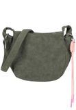 Fritzi aus Preußen Sue02 Suede Jacky Soft Dark Olive Schoudertas Crossbodytas