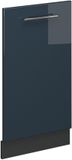 Vicco Fame-Line Vaatwasserfrontpaneel – 45 cm zonder werkblad Donkerblauw hoogglans