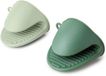 Ibili Ovenhandschoen Groen Siliconen 8,5 cm (2 Stuks)
