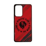Athletic Club Officiel Coque de Téléphone 3D Samsung Galaxy A53 - Rouge et Noir Unique au Monde