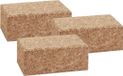 Kwb Duitsland Gmbh 3x stuks bloc de ponçage / blocs de papier de verre 100 x 60 x 40 mm - Porte-papier de verre