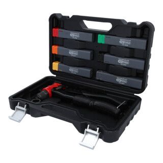 KS Tools 3-in-1 Hand Blind Rivet Tool, 12-Piece Set
