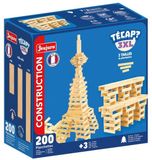 JEUJURA - Houten bouwset - TECAP 3XL - 200 onderdelen