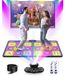 Tapis de danse Tapis de danse pour TV Tapis de danse double avec manette sans fil Flanelle Antidérapant Pour enfants et adultes