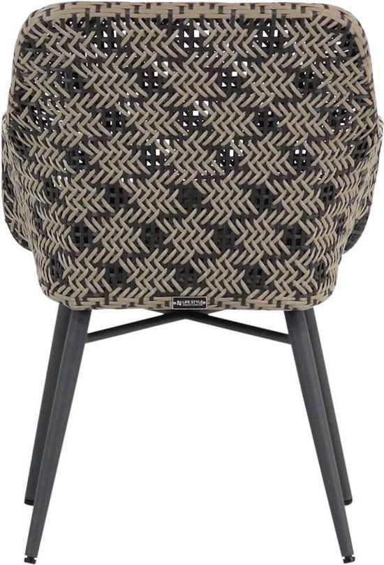 Lifestyle Garden Furniture Crossway/Graniet 220 cm dining tuinset 7-delig